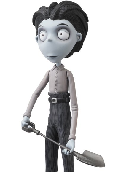 Victor - VCD No.201 figure by Tim Burton, produced by Medicom Toy. Detail view.