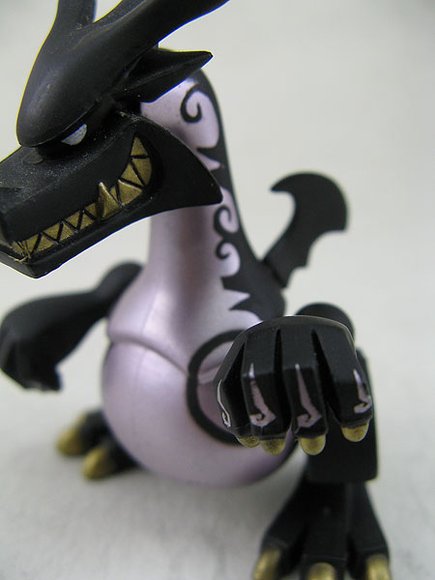 Mini GooN Black（ミニグーン　ブラック） figure by Touma, produced by Wonderwall. Detail view.