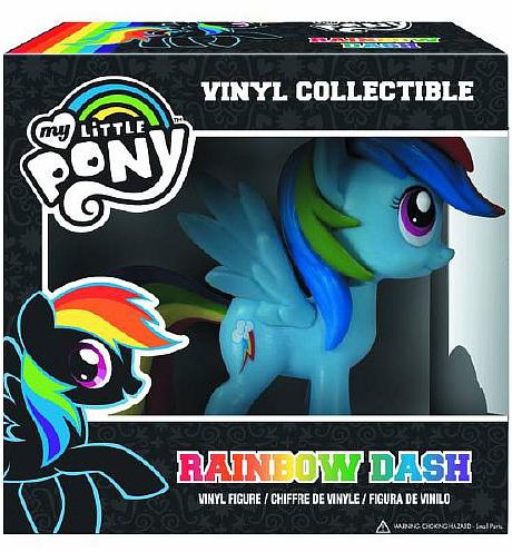 My Little Pony - Rainbow Dash figure, produced by Funko. Packaging.