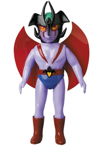 1972 Devilman figure, produced by Medicom Toy. Front view.