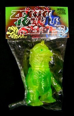 Beralgon (ミニベラルゴン) - Clear Green figure by Gargamel, produced by Gargamel. Packaging.