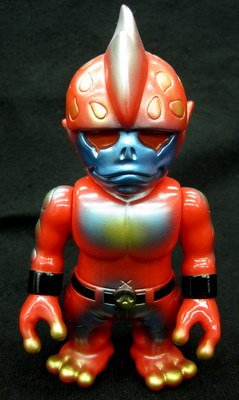 Mutant Head figure by Mori Katsura, produced by Realxhead. Front view.