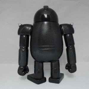 Robot Thirteen - The Black 13 figure by Rumble Monsters, produced by Rumble Monsters. Back view.