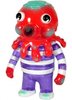 New Year Globby - Red & Clear Purple