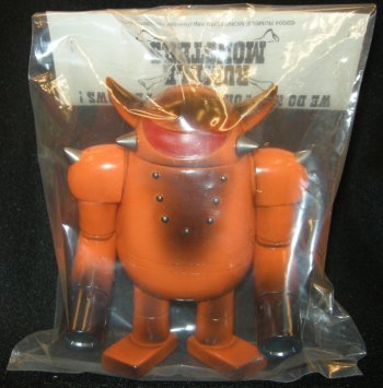 Pumpkin Bomb Double Scud Super7 Ed. figure by Rumble Monsters, produced by Rumble Monsters. Packaging.
