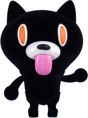 Cheeky Mao Cat - Black Flocked Ver. figure by Touma, produced by Play Imaginative. Front view.