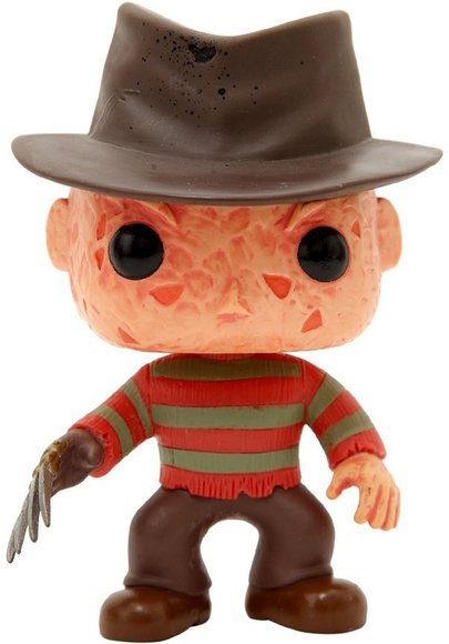 POP! Movies - Freddy Krueger figure by Funko, produced by Funko. Front view.