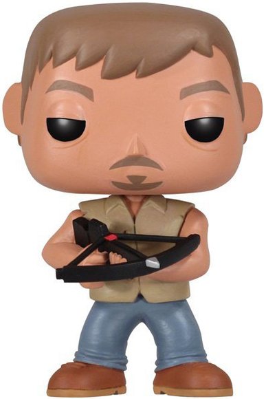 POP! The Walking Dead - Daryl Dixon figure by Funko, produced by Funko. Front view.