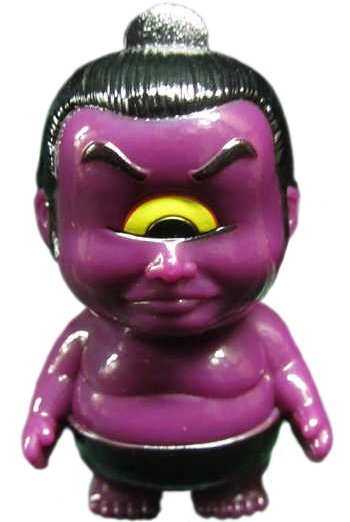 Bakenofuji - Purple figure by Mori Katsura, produced by Realxhead. Front view.