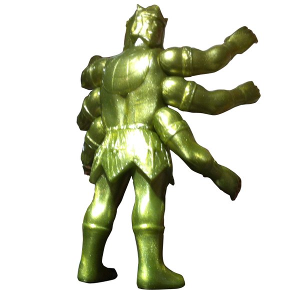 8-Style x Five Star Toy - Ashuraman 8-Style Gold ver. figure, produced by Five Star Toy. Back view.