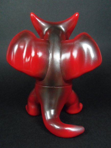 Crouching Deathra (ミニデスラ) figure by Gargamel, produced by Gargamel. Back view.