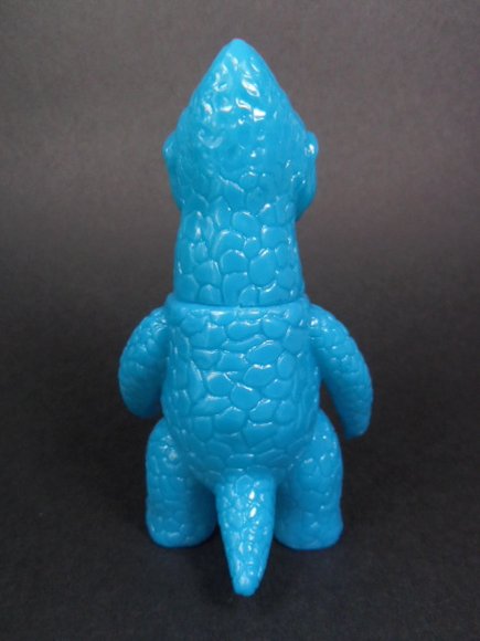 Mini Zagoran - Rakugaki Unpainted Blue figure by Gargamel, produced by Gargamel. Back view.