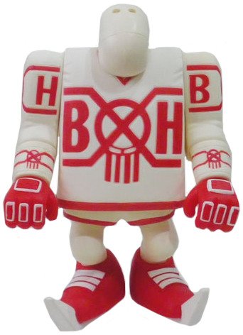 Great One - White figure by Bounty Hunter (Bxh), produced by Bounty Hunter (Bxh). Front view.