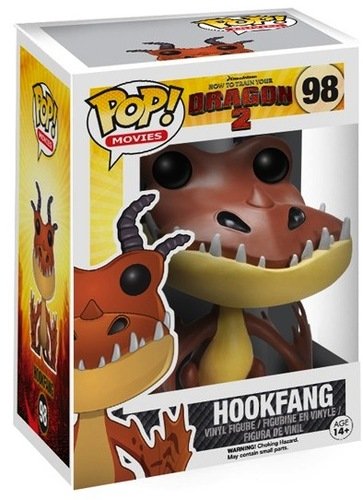 POP! How to Train Your Dragon 2 - HookFang figure by Funko, produced by Funko. Packaging.
