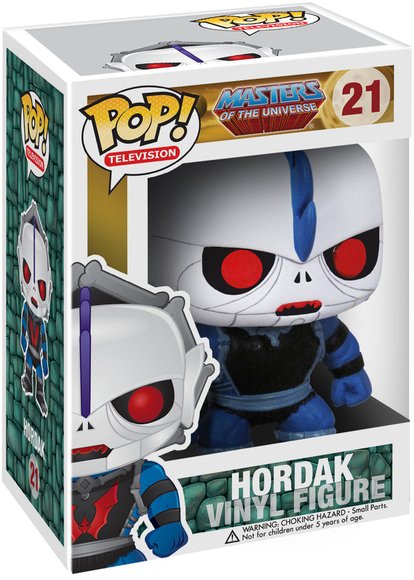 POP! Television - Hordak figure by Funko, produced by Funko. Packaging.