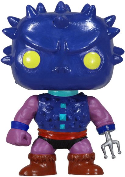 Spikor figure, produced by Funko. Front view.
