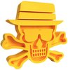 Heisenberg Skull & Bones - Hazmat Yellow