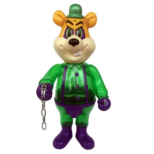 A Clockwork Carrot:Dim Enigma figure by Frank Kozik, produced by Blackbook Toy. Front view.