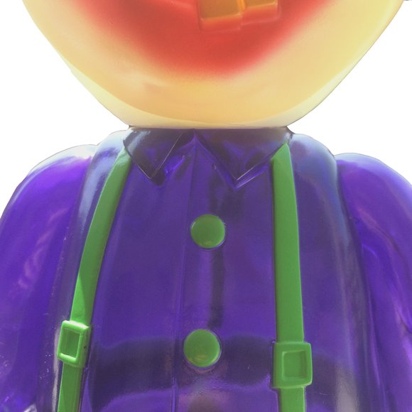 A Clockwork Carrot:Dim Supervillain figure by Frank Kozik, produced by Blackbook Toy. Detail view.