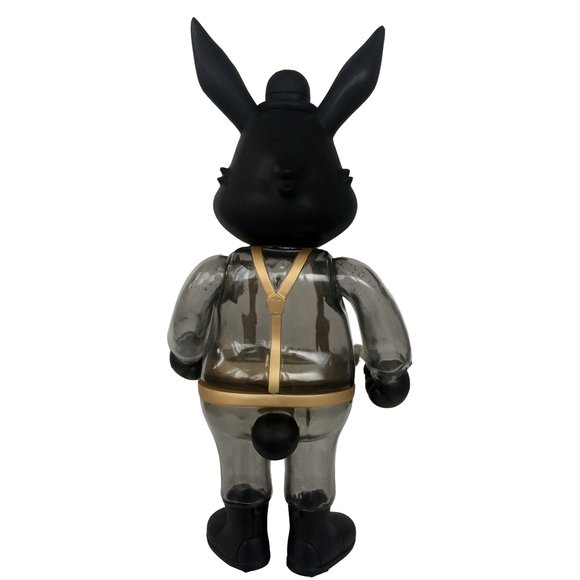 A Clockwork Carrot:Lil Alex Haunted figure by Frank Kozik, produced by Blackbook Toy. Back view.