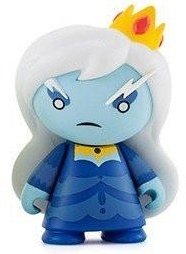 Adventure Time 3 Mini Series - Ice Queen figure, produced by Kidrobot. Front view.