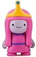 Adventure Time 3 Mini Series - Princess Bubblegum figure, produced by Kidrobot. Front view.
