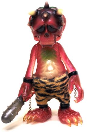 Aka-Oni Devil Boogie-Man (デビル ブギーマン) figure by Cure, produced by Cure. Front view.