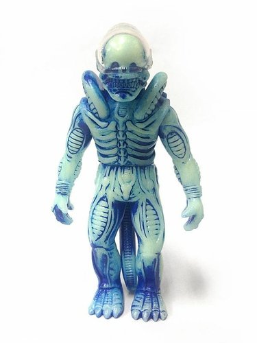 Alien (Blueprint Version) figure by Secret Base X Super7, produced by Super7 X Secret Base. Front view.