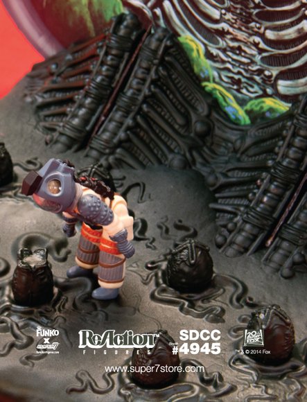 Alien Egg Chamber ReAction Playset - SDCC 2014 figure by Super7, produced by Super7. Detail view.