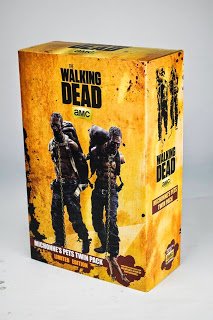 AMC The Walking Dead: Michonnes Pet 1/6 Zombies 2pack figure by Three Zero, produced by Threezero. Packaging.