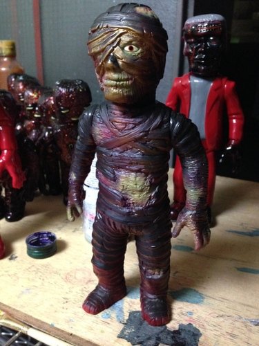 Ancient One - Halloween Version figure by Siccaluna Koubo X Grody Shogun, produced by Lulubell Toys. Front view.