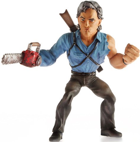Army of Darkness - Lost in Time Ash figure, produced by Kasual Friday. Front view.