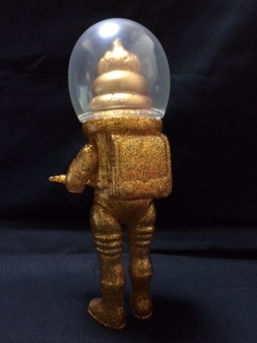 Astro Unkotsu ( Super Gold ) figure by Goccodo, produced by Goccodo. Back view.