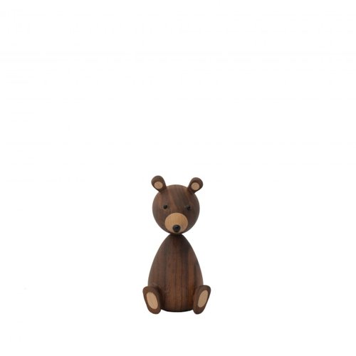 Baby Bear figure by Lucie Kaas, produced by Lucie Kaas. Front view.