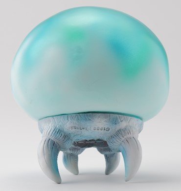 Baby Metroid Ver2.0 - Freeze Color figure, produced by Zoomoth. Back view.