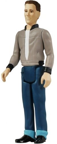 Back To The Future ReAction - Biff Tannen figure by Super7, produced by Funko. Front view.