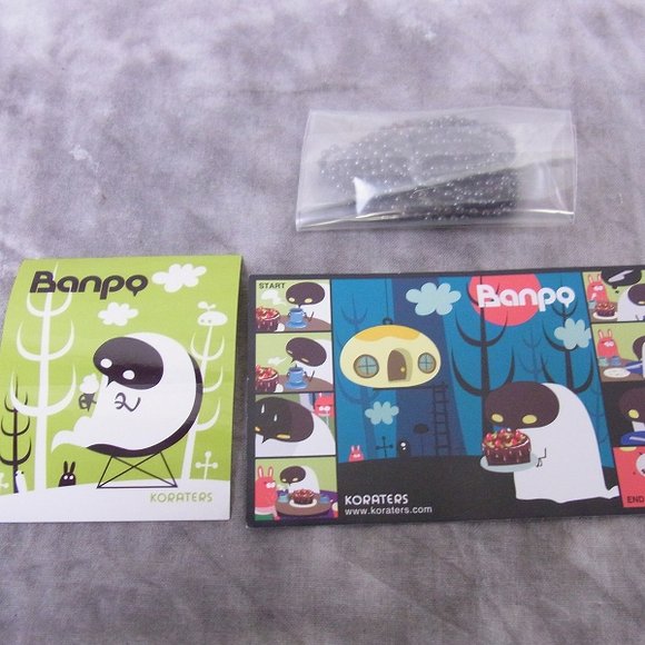 Banpo - Special Edition figure by Shoko Nakazawa (Koraters). Toy card.