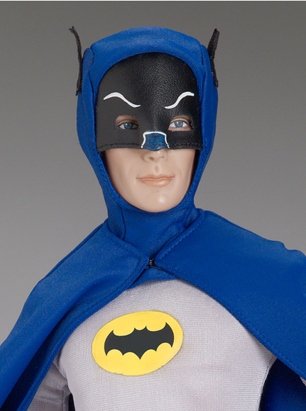 Batman 1966 Dressed Tonner Character Figure figure by Dc Comics, produced by Tonner. Detail view.