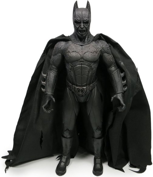 Batman Begins Demon figure by Dc Comics, produced by Hot Toys. Front view.