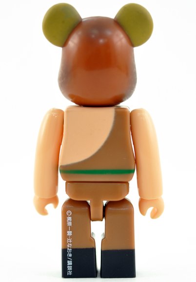Tiger Mask (Lion Man) - Secret Hero Be@rbrick Series 27 figure, produced by Medicom Toy. Back view.