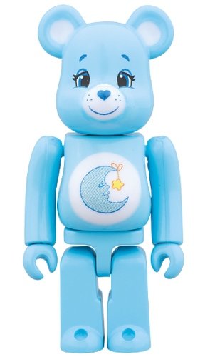 Bedtime Bear BE@RBRICK 100% figure, produced by Medicom Toy. Front view.