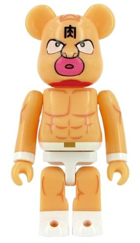 BE@RBRICK 29 - HERO (Muscle-man) figure, produced by Medicom Toy. Front view.