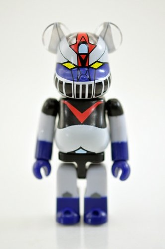 BE@RBRICK 29 - SECRET (Great Mazinger) figure, produced by Medicom Toy. Front view.