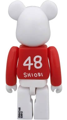 Be@rbrick - SKE48 design figure, produced by Medicom Toy. Back view.