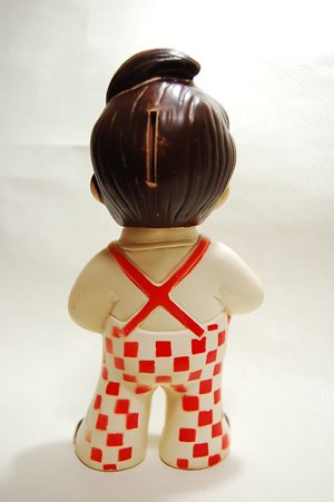 Big Boy figure, produced by Marriott Corp.. Back view.