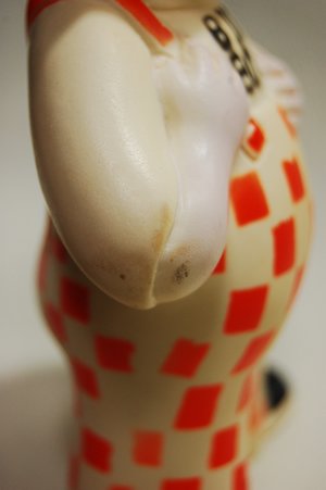 Big Boy figure, produced by Marriott Corp.. Detail view.