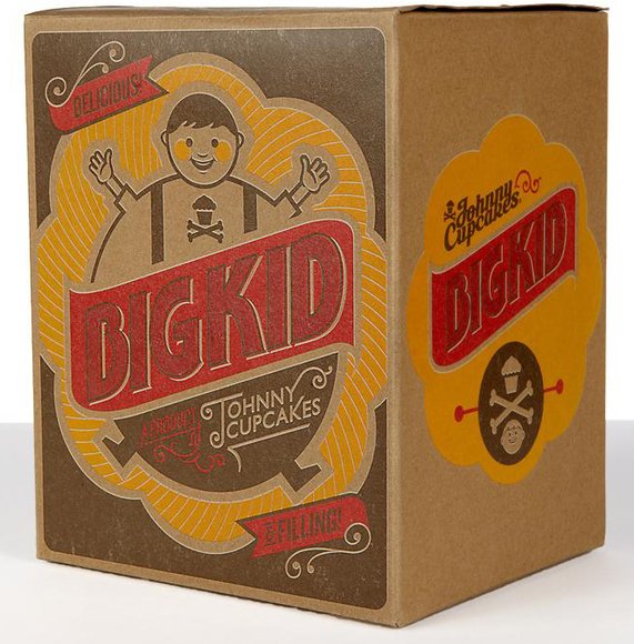 Big Kid - Classic figure by Johnny Cupcakes, produced by Johnny Cupcakes. Packaging.