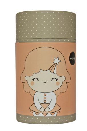 Birthday Girl (Apricot) figure by Luli Bunny, produced by Momiji. Packaging.