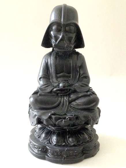 Black Lotus Vader figure by Hydro74, produced by Purveyor Of Sin. Front view.