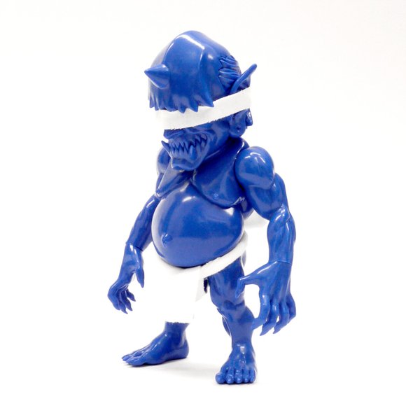 Debris Japan - SFB Blue figure by Junnosuke Abe, produced by Restore. Side view.